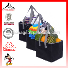 Large Capacity Collapsible Shopping Box Bag Set with Reinforced Bottom